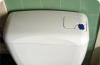 Photo d'une chasse d'eau